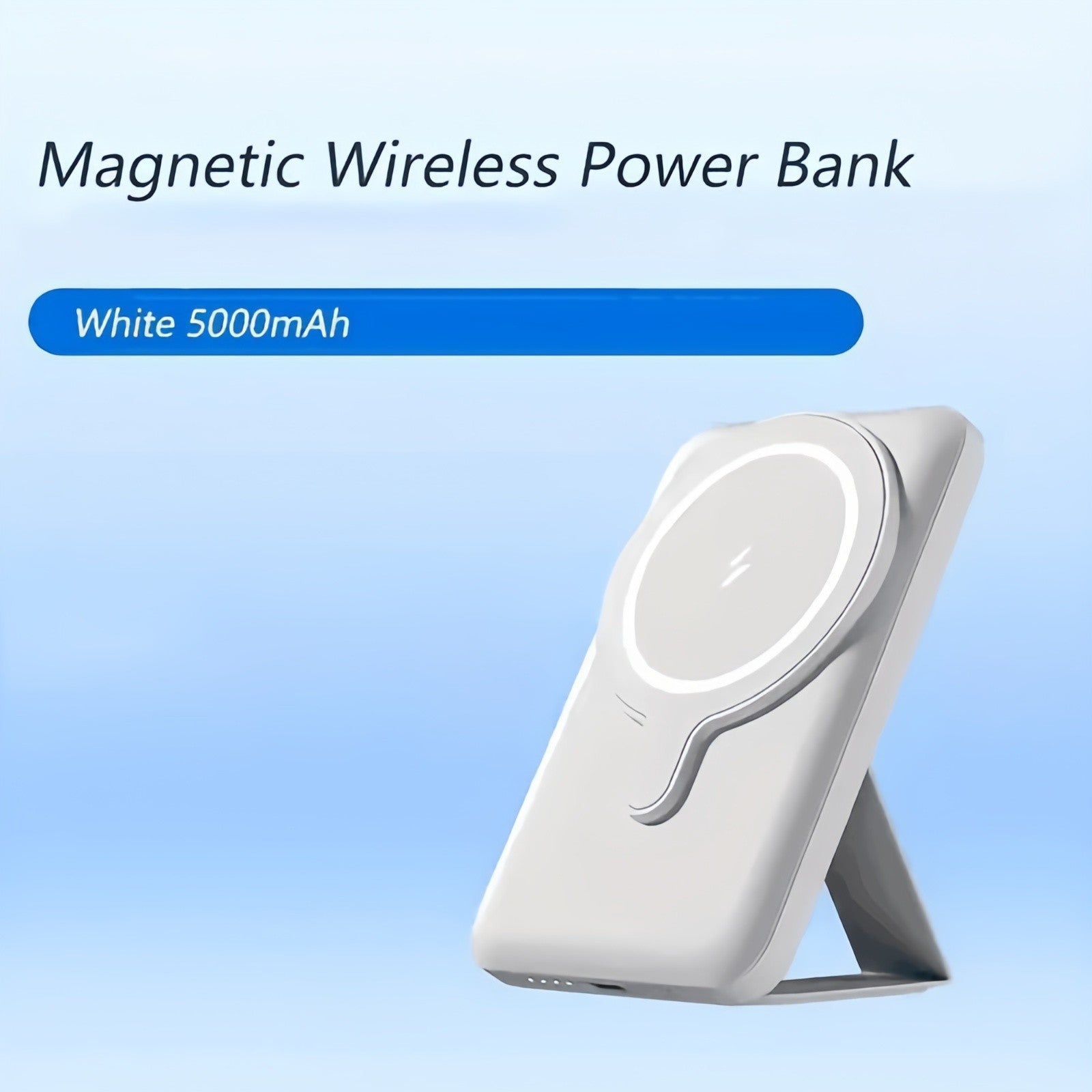 MagSafe Mini 5000mAh Wireless Magnetic Power Bank - Portable Charger for US Users