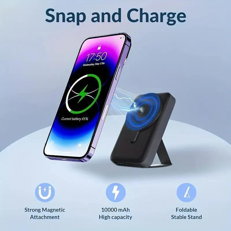 MagSafe Mini 5000mAh Wireless Magnetic Power Bank - Portable Charger for US Users