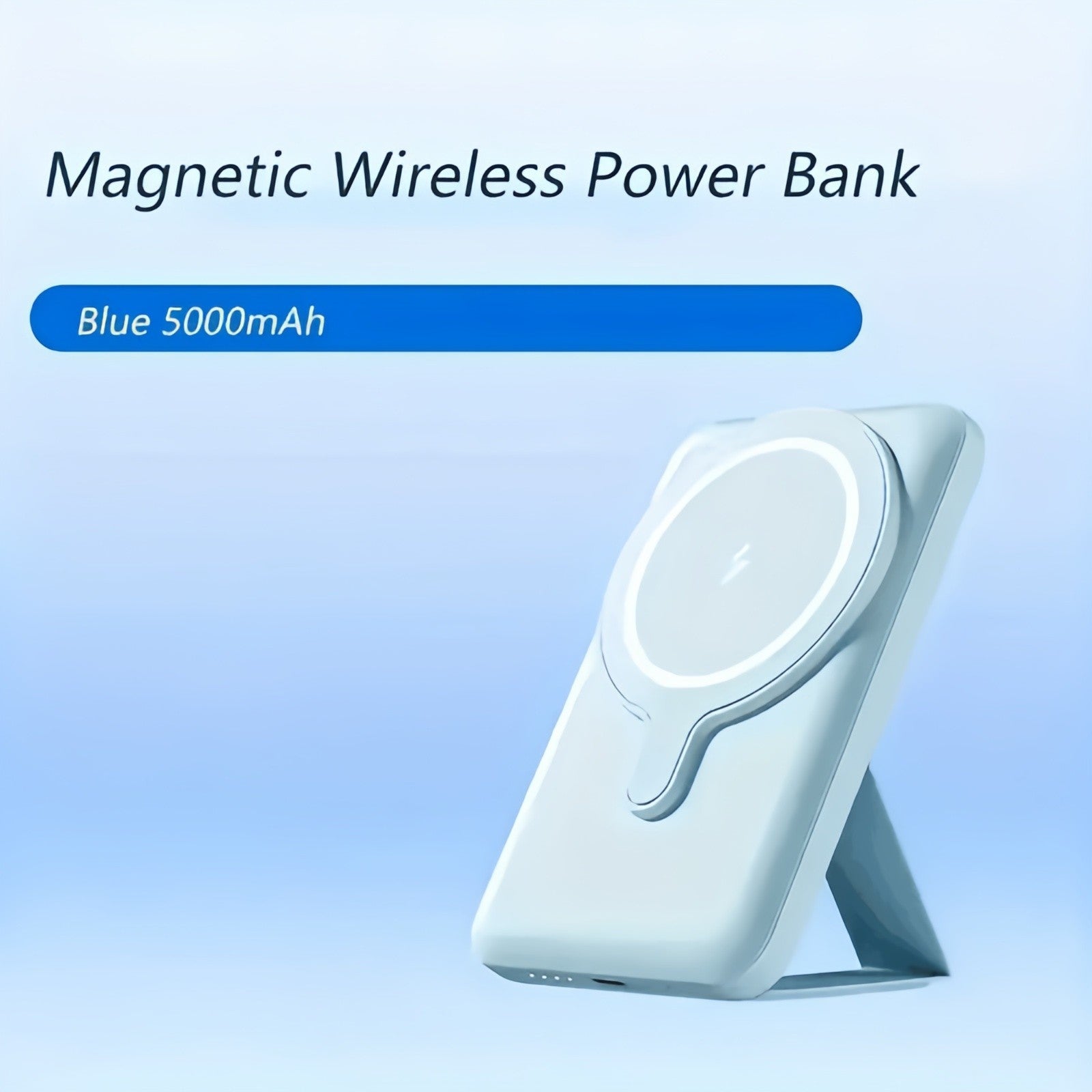 MagSafe Mini 5000mAh Wireless Magnetic Power Bank - Portable Charger for US Users