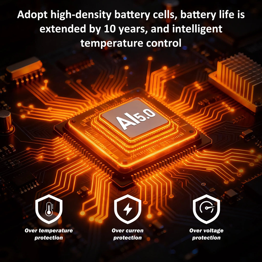 30,000mAh Solar Power Bank for iPhone 17 - 12W Portable Charger for Outdoor Camping and Hiking (Orange)
